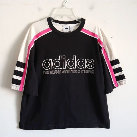 Adidas "The Brand With The 3 Stripes" Tee - Size Medium - Picture 1 of 8